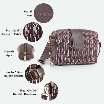Rudhira World oak ceruse Crossbody/Sling bag 4