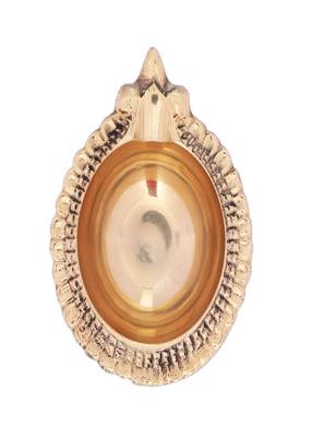 BulkySanta Pure Brass Mandir Diya (Laxmi Kuber Diya Stand) Heavy quality (5) 4
