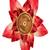 BulkySanta Brass Lotus Diya Big with Copper Petals (Size 5" x 5" x 2") (4)