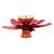 BulkySanta Brass Lotus Diya Big with Copper Petals (Size 5" x 5" x 2") (4)