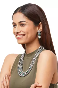 Silver necklace-sets