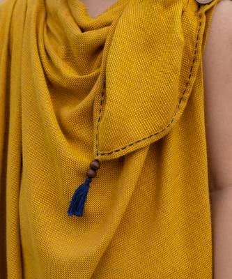 Goldenrod Linen Dress 4