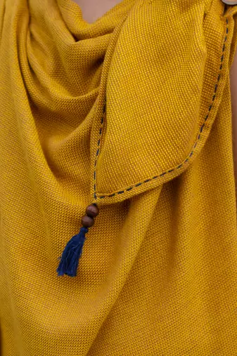 Goldenrod Linen Dress