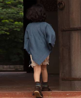 Beige Linen Shorts 2