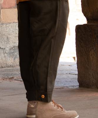 Army-Green Harem Pants 2