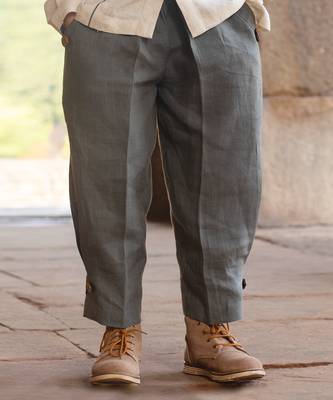 Basil-Green Harem Pants 1