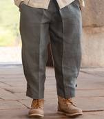 Basil-Green Harem Pants