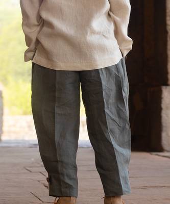 Basil-Green Harem Pants 3