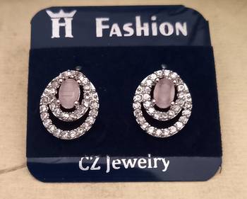 Pink earrings 2
