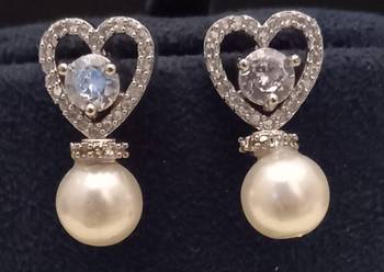 White earrings 2