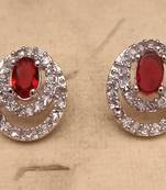 Red earrings