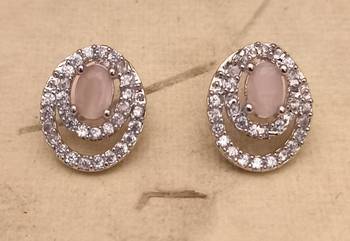 Pink earrings 1