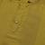 Men Mustard Cotton Slik Straight Kurta