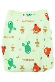 VoiDrop Kids Baby Cotton Diapers/Nappies/Langot With Pad Reusable And Washable With Multicolor Pack Of 3