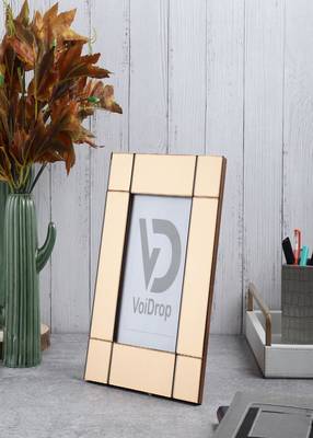 VOIDROP Decorative photo frames for table. Home and Office Luxury Modern Home Dcor Copper Color 1
