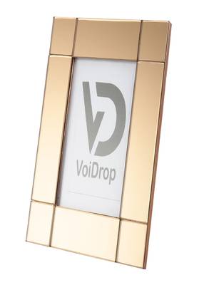 VOIDROP Decorative photo frames for table. Home and Office Luxury Modern Home Dcor Copper Color 4