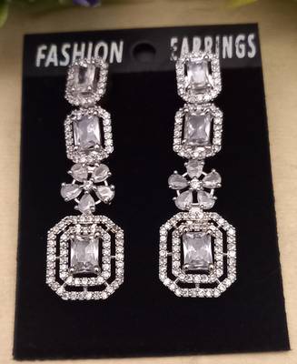 White earrings 3