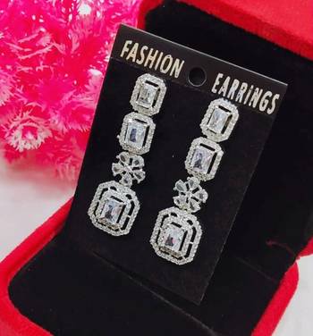 White earrings 1