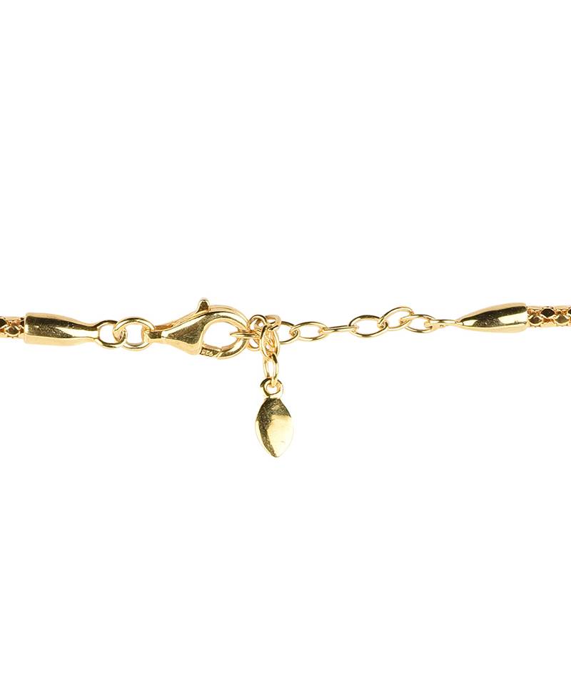 White Half Solitaire Necklace With Earrings