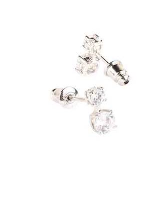 White Indian Style Classic Solitaire Necklace With Earrings 7