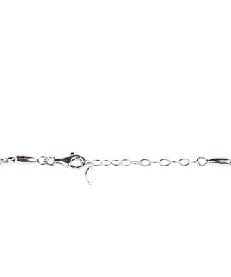 White Indian Style Classic Solitaire Necklace With Earrings 9