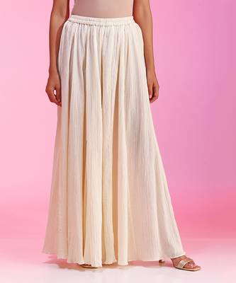 Resham Work Ivory Kurta Set 6