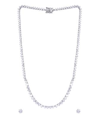 White Graded Solitaire Small 4