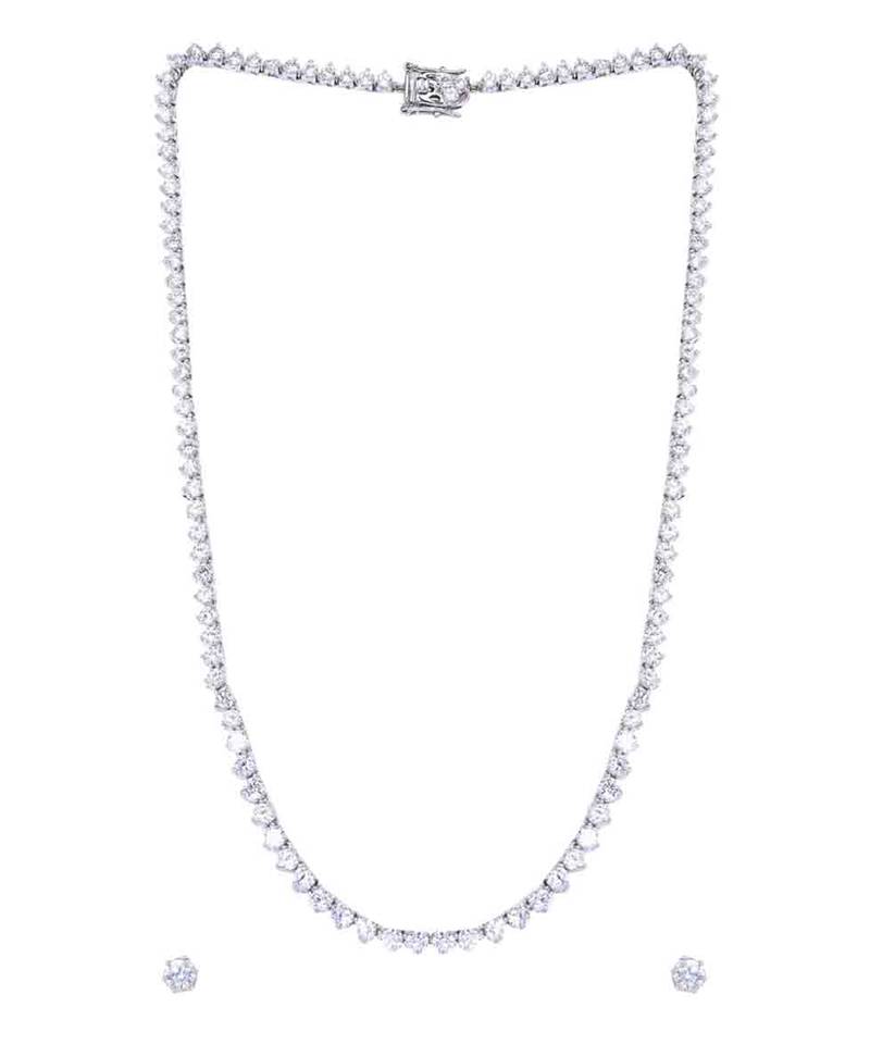 White Graded Solitaire Small