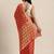 Red Georgette Zari Saree