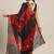 Geroo Jaipur Red & Black Kota Doria Bandhani Saree