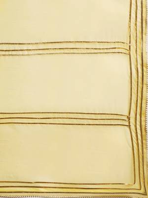   Elegant Yellow Shaded Organza Saree with Light Orange Blouse   Premium Quality 4