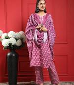 Growish Printed Kurta set with Dupatta