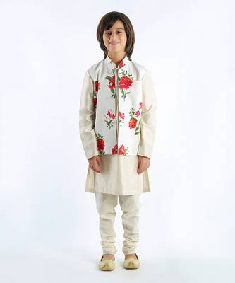 Digital Floral Printed Bundi 1