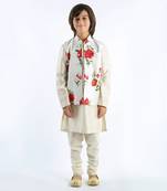 Digital Floral Printed Bundi