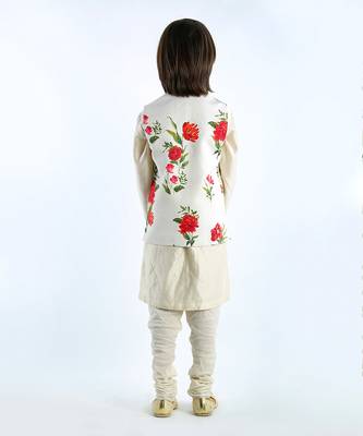Digital Floral Printed Bundi 3