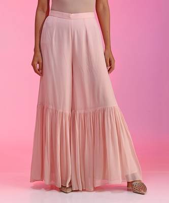 Resham And Gotta Pink Sharara Set 7