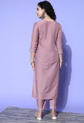 Lavender chikankari chiffon salwar 2