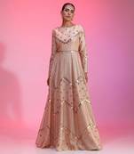 Multichrome Sequin Kalidar Gown