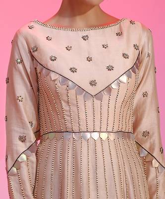 Multichrome Sequin Kalidar Gown 4