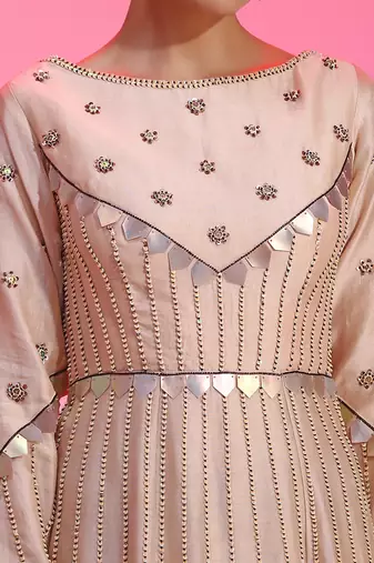 Multichrome Sequin Kalidar Gown