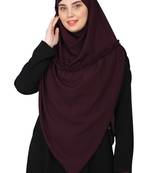 Nazneen Frill around shoulder, Triangle instant ready to wear tie at back Trendy Hijab