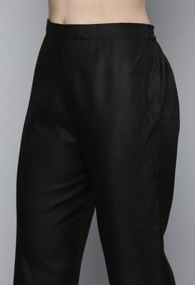 Black sequins silk salwar 5