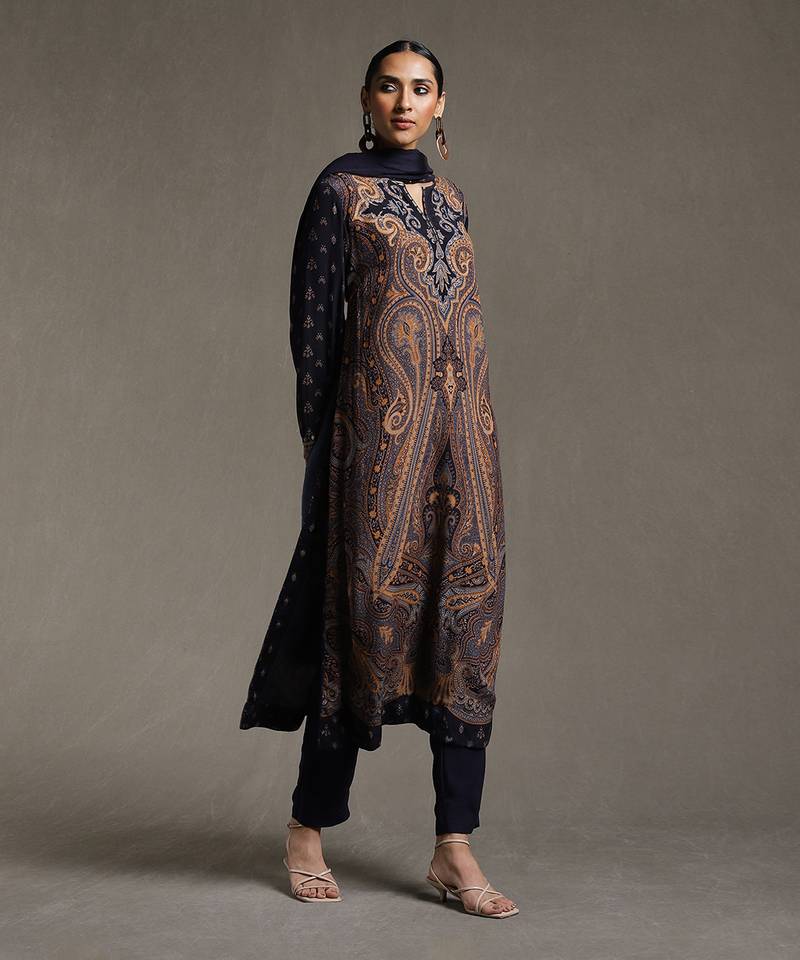 Indigo Mal Kurta