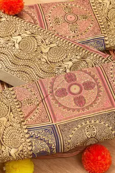 SOFT SILK SAREE WITH BLOUSE