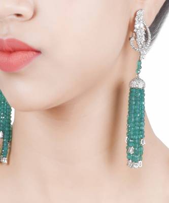 Green Emerald Chandeliers 1