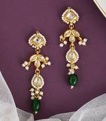 Green earrings