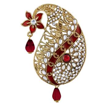 Multicolor crystal brooch 1