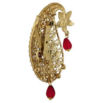 Multicolor crystal brooch 4