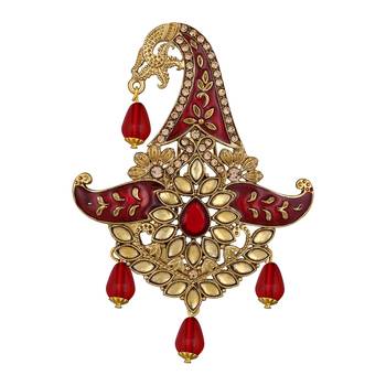 Multicolor crystal brooch 1