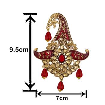 Multicolor crystal brooch 5